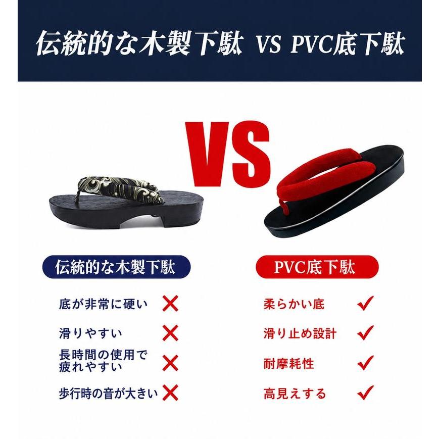 ぽっくり下駄 全長21㎝ こっぽり 厚底 おこぼ 七五三 黒台 ぽっくり