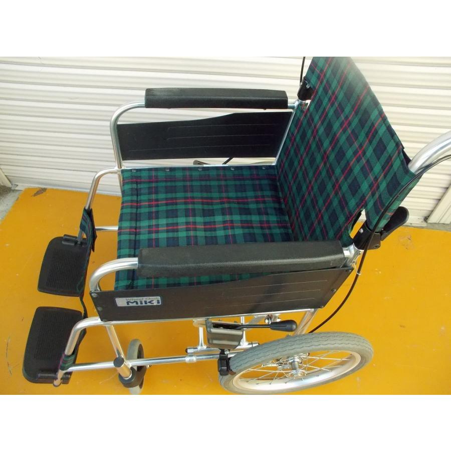 ミキ 車椅子 介助 MPCN-46JD スタンダード車椅子 介助式 MPCN-46JD Miki ミキ 車椅子の
