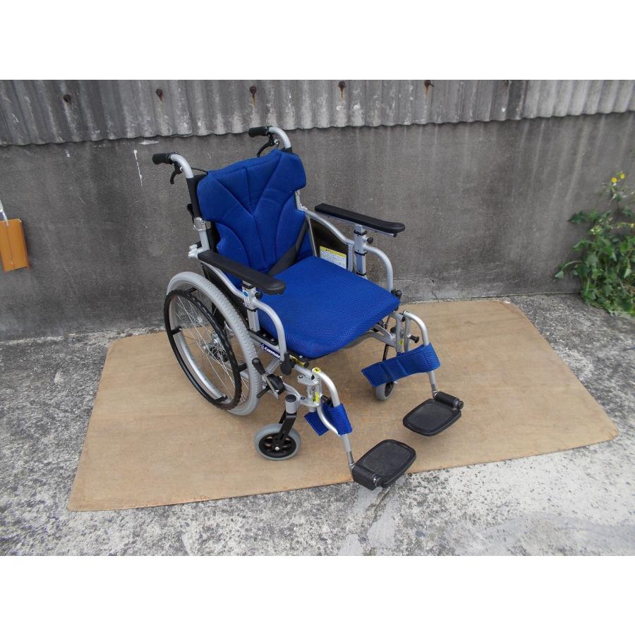 TS-25-0428-03 カワムラサイクル 簡易モジュール車椅子（低床型） KZ20