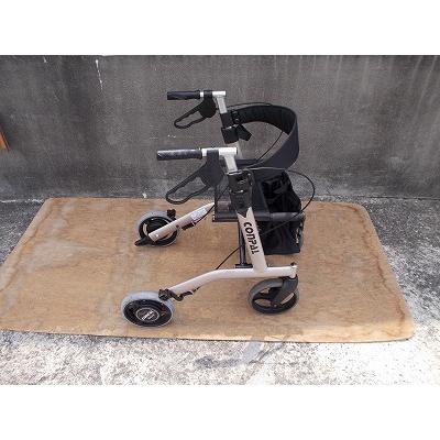 TS-25-0709-09 一部地域を除き送料無料 コンパル 歩行器 抑速ブレーキ