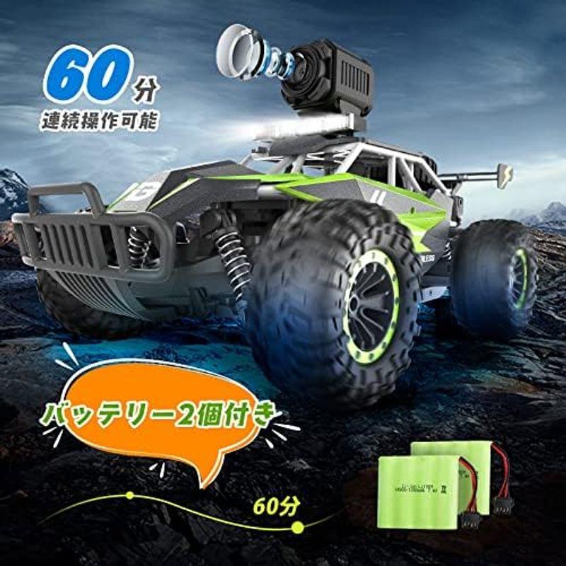 DEERC オフロード 大人向け 4WD 高速 充電式バッテリー ラジコンカー