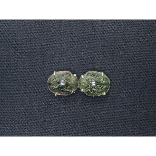 アンティーク　帯留め　リアルスカラベ　コガネムシ　希少 | 