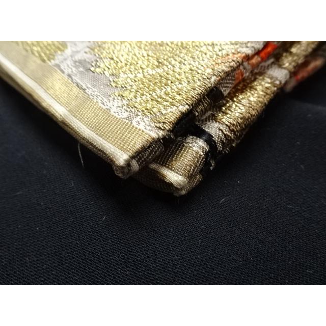 アンティーク丸帯　波　松　豪華　金銀 |  | 04