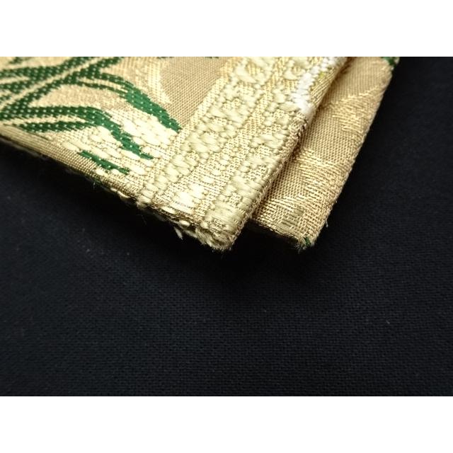 アンティーク丸帯　引き抜き柄　オウム　菊　桐 |  | 04