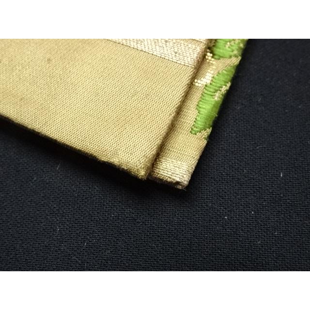 アンティーク丸帯　引き抜き柄　孔雀　唐織　牡丹　松 |  | 04