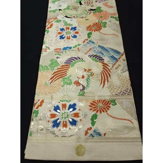 アンティーク丸帯　鳳凰　雅楽　唐織 | 