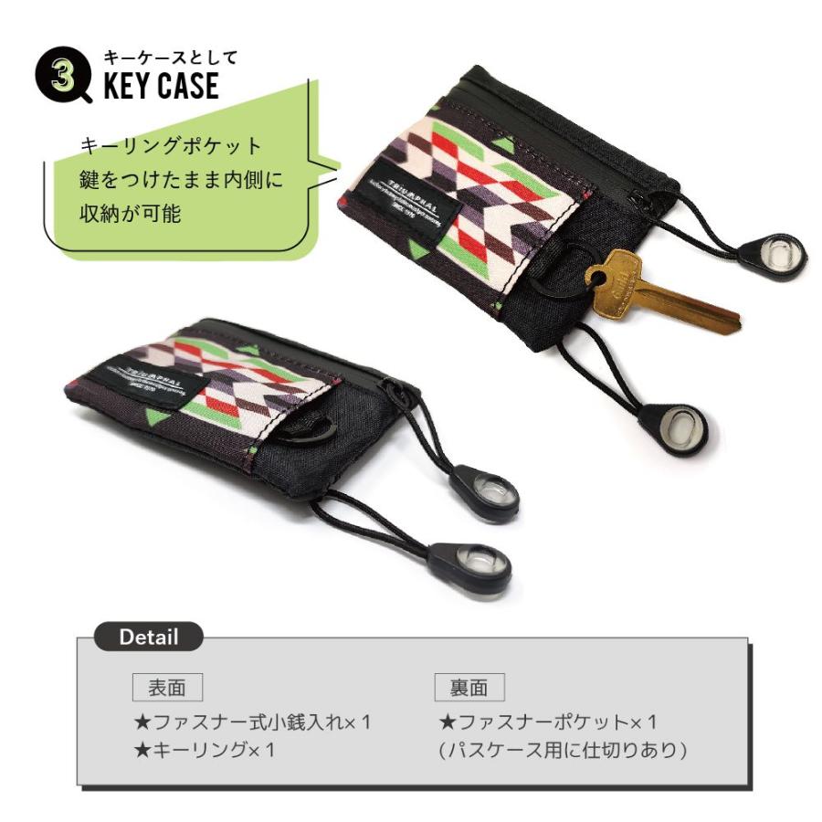 ✿訳あり品✿　ノベルティ　コンパクトウォレット　キーケース　コインケース ミニウォレット コインケース キーケース パスケース ] オルテガ