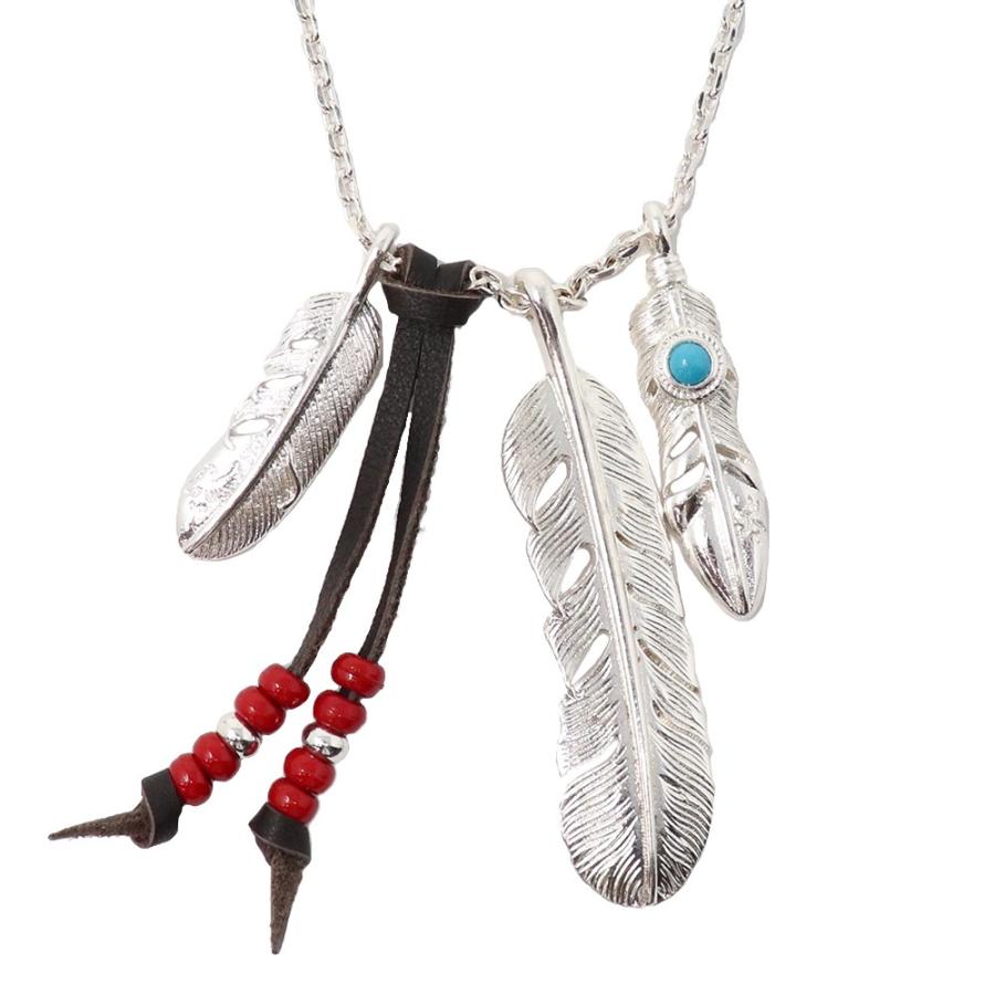 ネイティブ アメリカン ネックレス レザー シルバー ターコイズ フェザー ビーズ インディアンジュエリー メンズアクセサリー Inj 047 Inj 047 Accessories Goods Springs 通販 Yahoo ショッピング