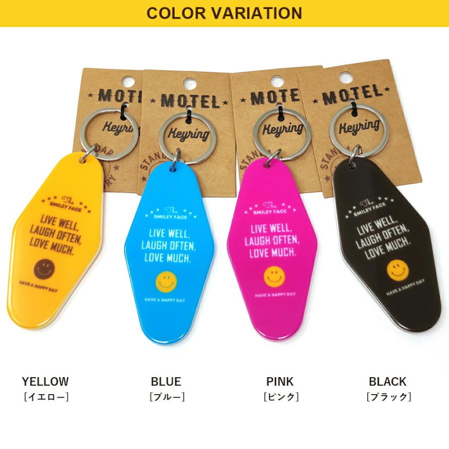 スマイル モーテルキーホルダー ニコちゃん アクリル ホテル