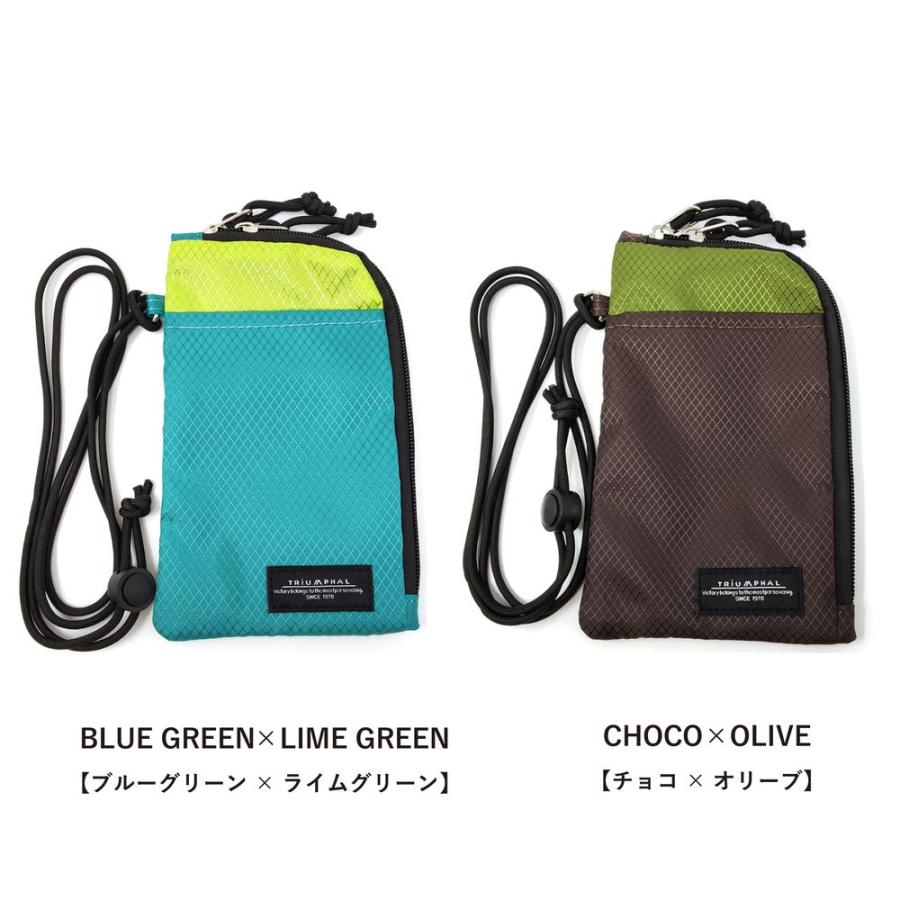 スマホショルダー ネックポーチ ミニ財布 パスケース コインケース IC