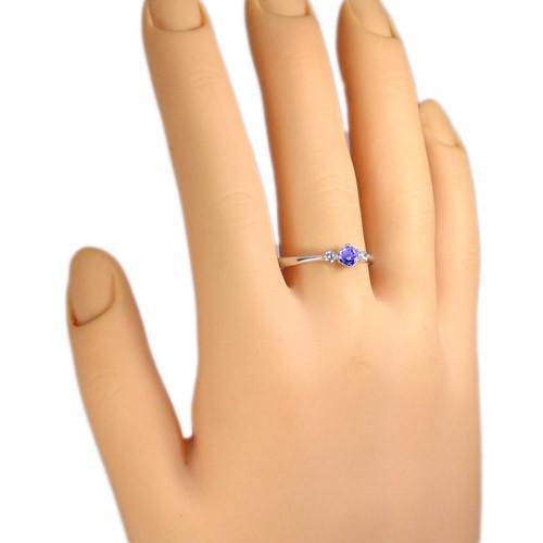 エンゲージリング レディース 人気 リング 婚約指輪 指輪 タンザナイト 