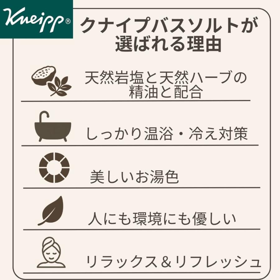 KNEIPP（クナイプ） バスソルト ギフト 2026 父の日 GIFT プレゼント