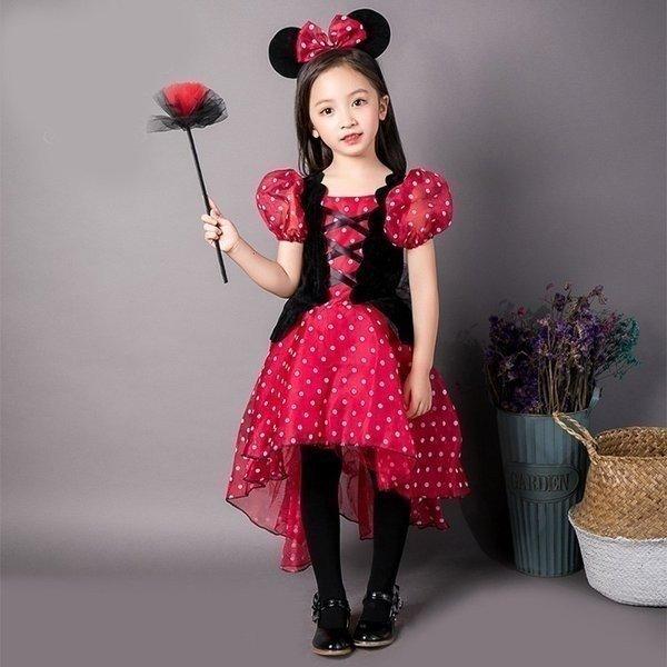 コスプレ 衣装 仮装 子供 コスチューム ハロウィン プリンセス なりきり おうち 遊び 祝い キッズ 子ども ミニー ミニーマウス バースデイ プレゼント An Fa 124 子供服 キッズ水着専門店 Angecoco 通販 Yahoo ショッピング