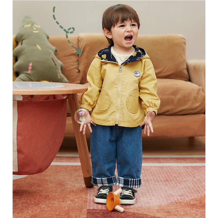 即日発送 あすつく ギフト コットン 綿 100% リバーシブル ジャケット  