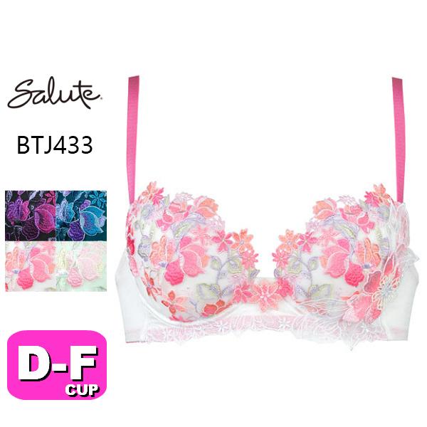 ワコール wacoal サルート salute BTJ433 33シリーズ P-UP プッシュアップタイプ 3/4カップブラジャー DEFカップ｜angeikoma