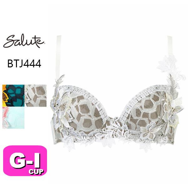 ワコール wacoal サルート salute BTJ444 44シリーズ P-UP プッシュアップタイプ 3/4カップブラジャー GHIカップ｜angeikoma