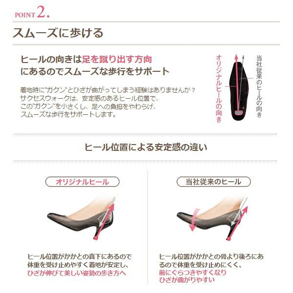 success walk ワコール wacoal サクセスウォーク WIN324 シューズ 靴