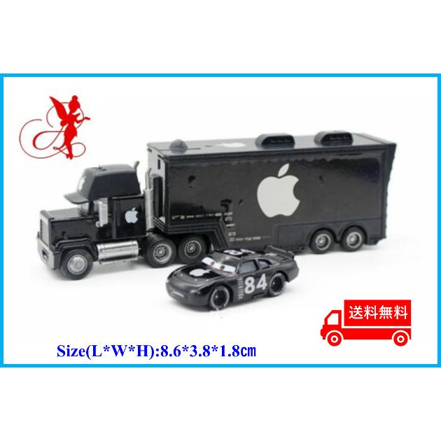 カーズ おもちゃ カーズ マテル ディズニー ピクサーカーズ アップルマックレーサーブラック 84のトラック Au B002w2fmji ディズニー専門店 Angel Smile 通販 Yahoo ショッピング