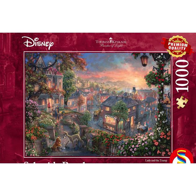 ジグソーパズル 1000ピース Schmidt トーマスキンケード ディズニー レディ トランプ パズル Eb 74 ディズニー専門店 Angel Smile 通販 Yahoo ショッピング