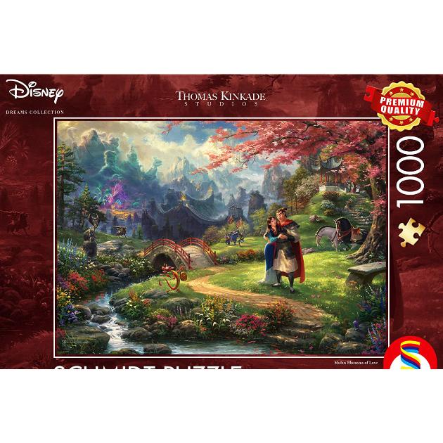 ジグソーパズル 1000ピース Schmidt トーマスキンケードド ディズニー ムーランブロッサムパズル Eb 74 ディズニー専門店 Angel Smile 通販 Yahoo ショッピング