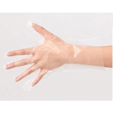 サンフラワー SUN40 ポリエチ内エンボス手袋　箱入　100枚入り　装着しやすい内エンボスタイプのポリエチレン手袋　〜食品衛生法適合 |  | 06