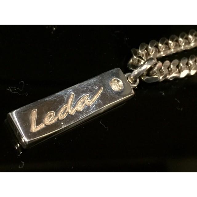 Leda silma ネックレス Leda SILMA レダシルマ ネックレス ゲルマニウム×シルバー