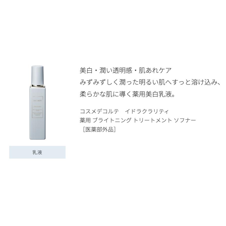 DECORTE（デコルテ） 3.16新発売 コスメデコルテ イドラクラリティ