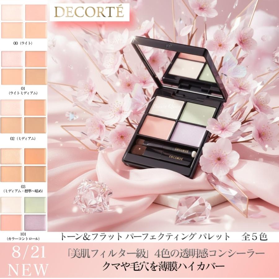 DECORTE（デコルテ） 8.21発売 コスメデコルテ トーン＆フラット