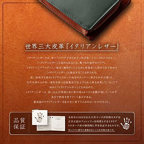 正規品 財布 メンズ 二つ折り財布 二つ折り ふたつおり財布 色 グリーン 長財布 Proksi Si
