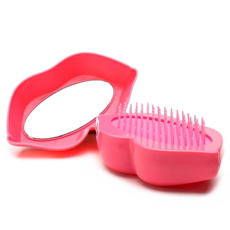 唇ヘアブラシ 唇型 リップ型 静電気防止 美容ヘアブラシ 可愛い 19新デザイン 魔法のヘアブラシ 絡まない 艶髪 ヘアケア サラサラ くし 1846 エンジェル18 通販 Yahoo ショッピング