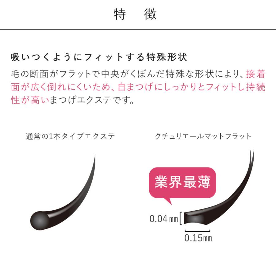 まつげエクステ マツエク クチュリエール マットフラット 2又 4列 B2 0 15mm 下まつ毛 Mpf04b2 Angela アンジェラ 通販 Yahoo ショッピング