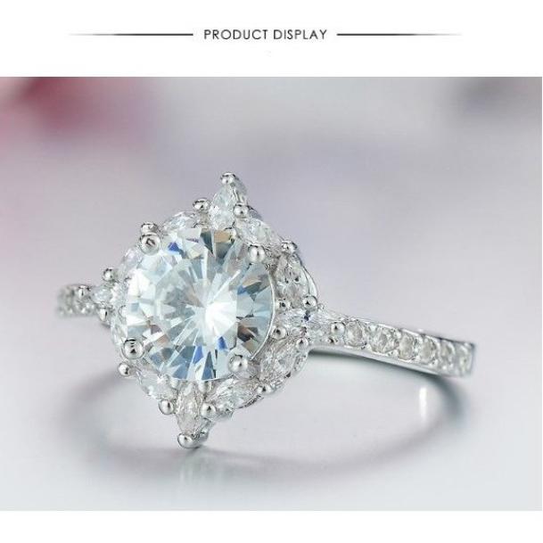 指輪 レディース キュービックジルコニア リング 円形 エタニティー CZ