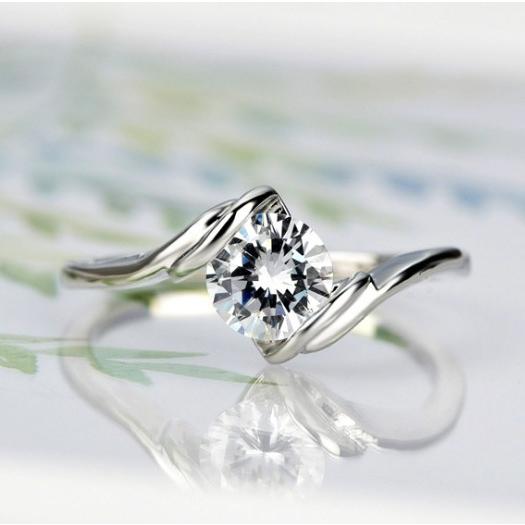 指輪 レディース 一粒czダイヤモンド キュービックリング サービス 上品 良品 プチプラ アンジェラ Yahoo 店 通販 Yahoo ショッピング