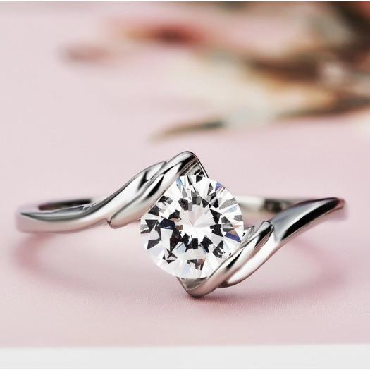 指輪 レディース 一粒czダイヤモンド キュービックリング サービス 上品 良品 プチプラ アンジェラ Yahoo 店 通販 Yahoo ショッピング