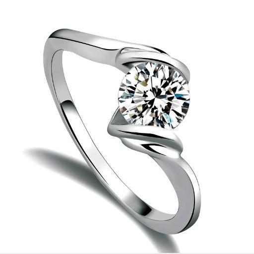 指輪 レディース 一粒czダイヤモンド キュービックリング サービス 上品 良品 プチプラ アンジェラ Yahoo 店 通販 Yahoo ショッピング