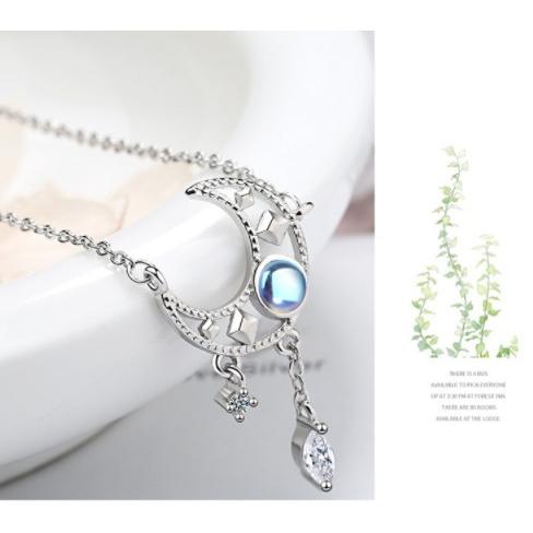 ネックレス レディース ペンダント シルバー925 キュービック