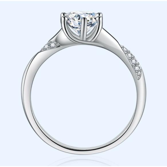 指輪リング レディース シルバー925 スワロフスキー 高級リングAAA CZ