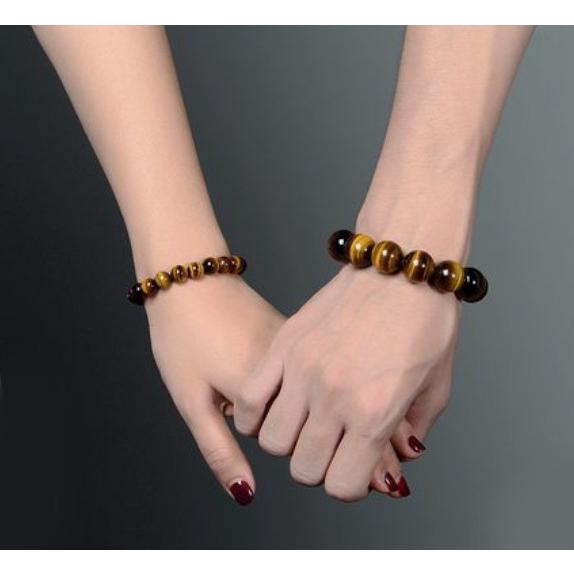 虎モチーフ ブレスレット 黒とオレンジ 虎モチーフ ブレスレット 黒とオレンジ