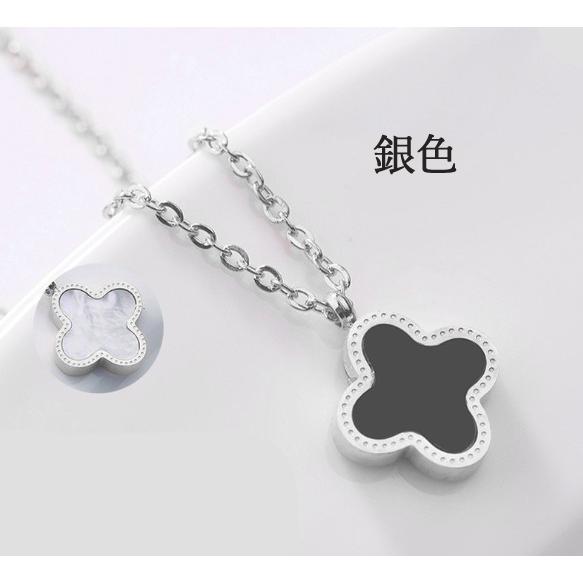 ネックレス レディース クローバー 四つ葉 両面使い ステンレス ネックレス レディース クローバー 四つ葉 両面使い ステンレス
