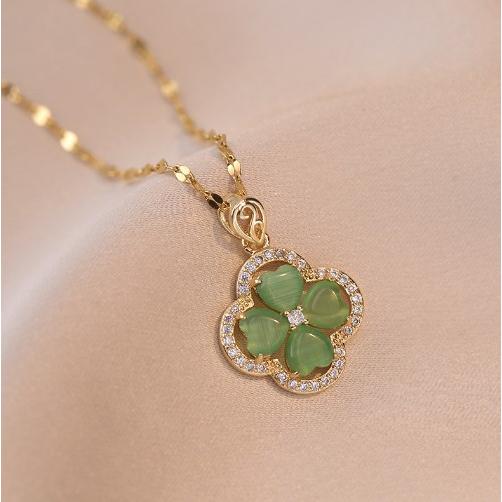 ネックレス ギフト プレゼント 四つ葉 四葉 クローバー レディース