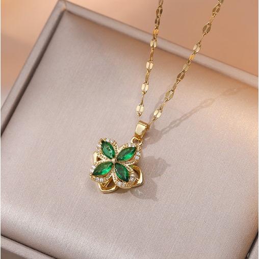 ネックレス レディース 贈り物 ギフト 箱入り プレゼント 四つ葉