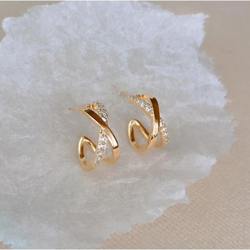 ピアス アレルギー対応 18金 レディース 18k つけっぱなし 金属 