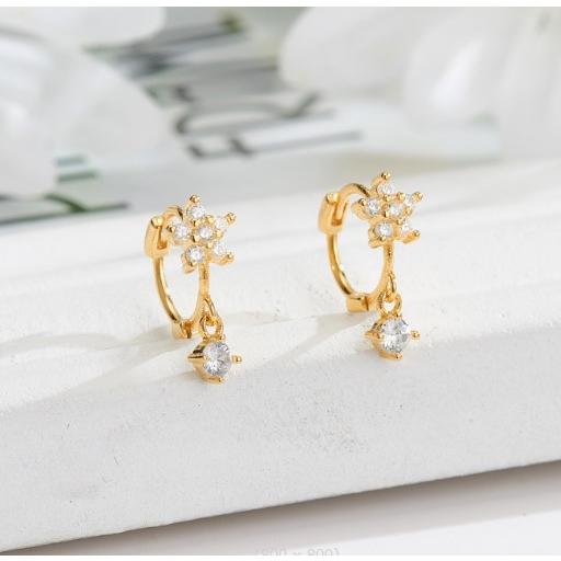 ピアス レディース フープピアス ループピアス スワロフスキー