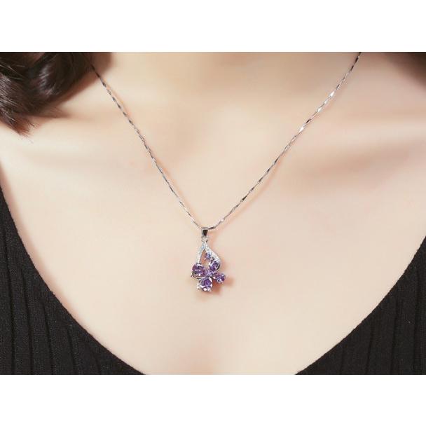 ネックレス レディース ペンダント シルバー925 四つ葉 ネックレス レディース ペンダント シルバー925 四つ葉