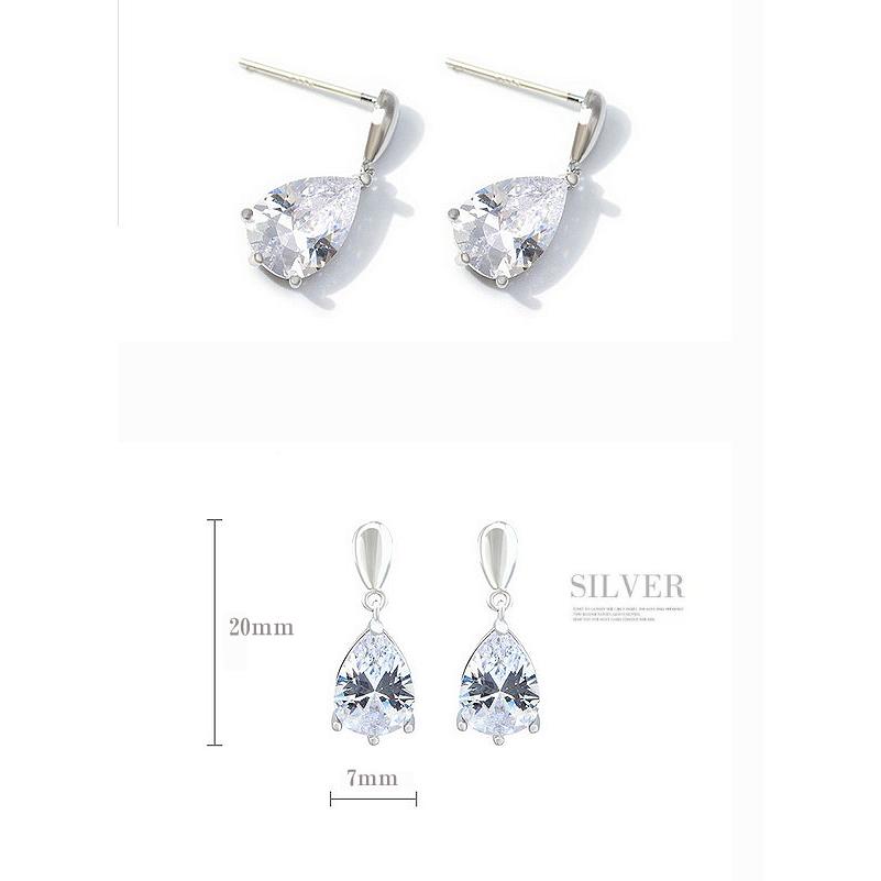ピアス レディース 綺麗 AAA スワロフスキー snowストーン