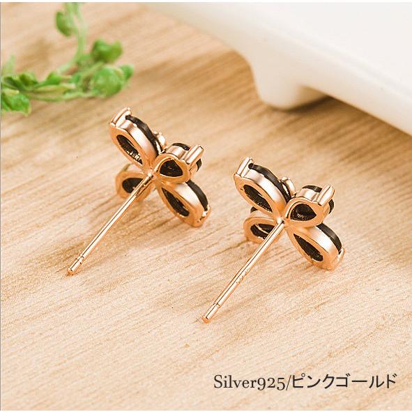 18金 K18ゴールド レディース 新品 13mm クローバーピアス