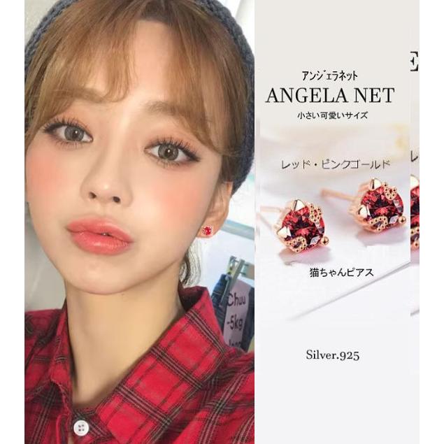 クリスマス★ピンクのリボンとパーティー黒猫ちゃんの大ぶりピアス♡ 0_0cccaffb7be443115a3ca8818657