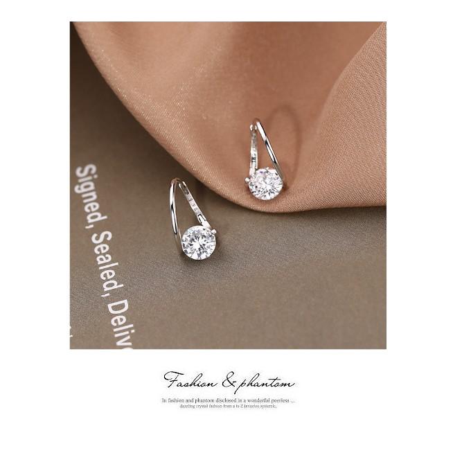 フープピアス レディース Gold 金色 アレルギー対応 CZダイヤモンド