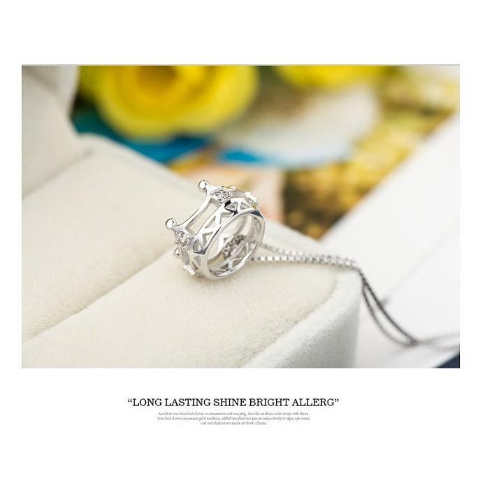 ネックレス レディース シルバー925 CZダイヤモンド 送料無料