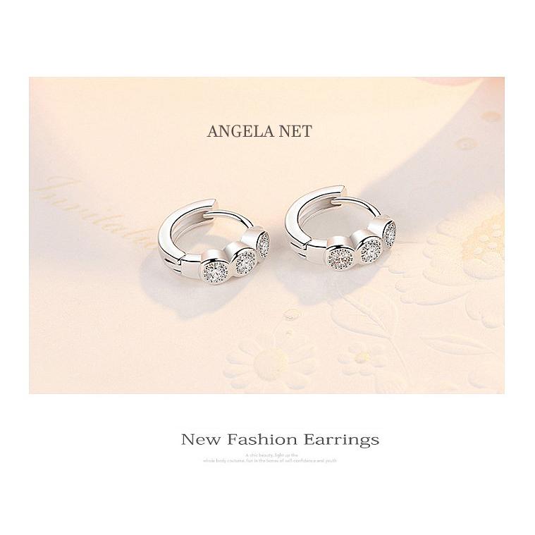 ピアスレディース ウインターリング リングフープピアス Cz キュービックジルコニア 中折れタイプ シルバー925 送料無料 9 アンジェラネット 通販 Yahoo ショッピング